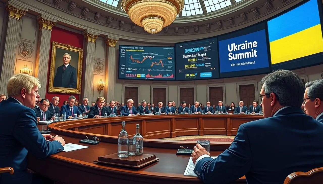 au cœur du sommet londonien, des alliés de donald trump se réunissent pour débattre des perspectives de changement à la tête de l'ukraine, explorant les implications politiques et stratégiques pour la région et la communauté internationale.