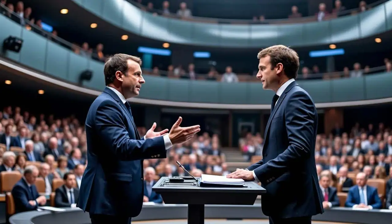 louis aliot, vice-président du rn, remet en cause la légitimité de la rencontre entre emmanuel macron et nicolas sarkozy, survenue juste avant l'incarcération de l'ancien président. analyse et enjeux de cette rencontre controversée.
