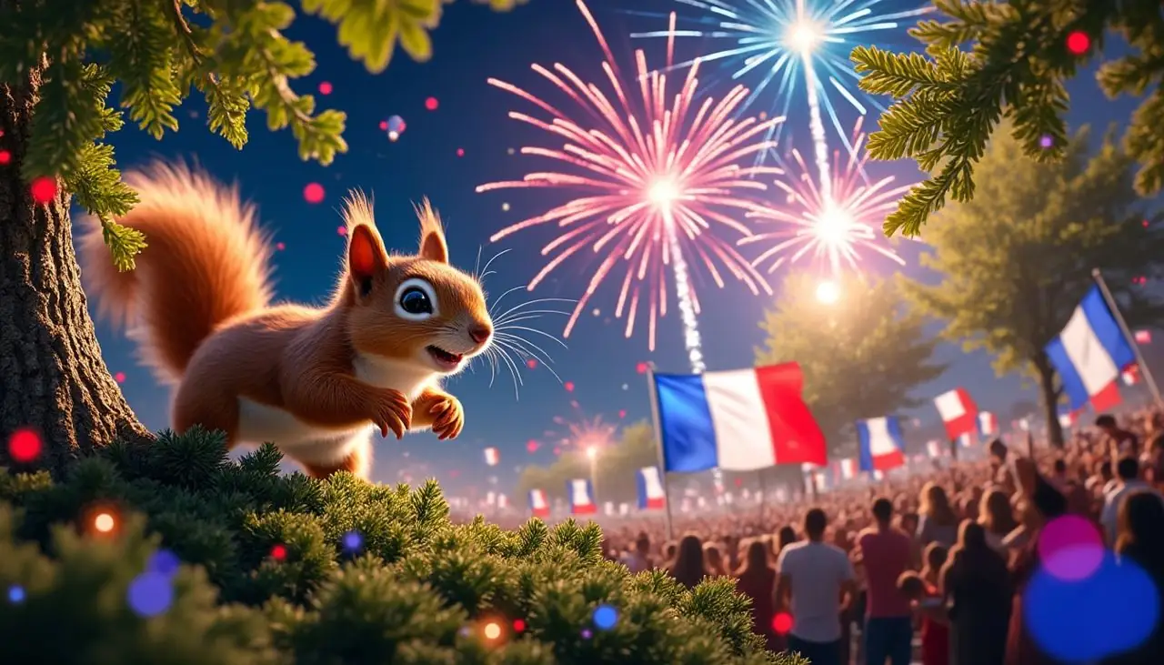 découvrez les temps forts à ne pas manquer : la présence des écureuils dans les tilleuls, le défilé du 14 juillet spectaculaire et le champion de france couronné cette saison.