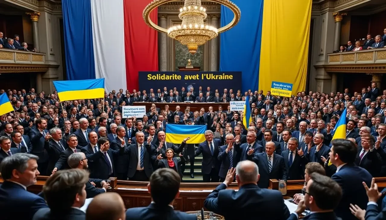 Conflit en Ukraine : solidarité envers Kiev, mais des visions divergentes se dessinent lors du débat à l'Assemblée nationale