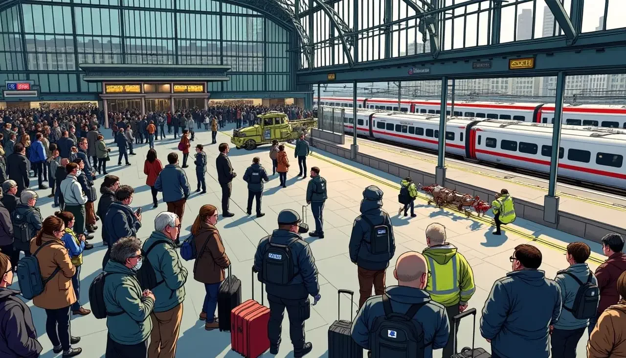 DIRECT. Gare du Nord : retour progressif du trafic prévu vers 16h, les opérations de déminage de la bombe en préparation