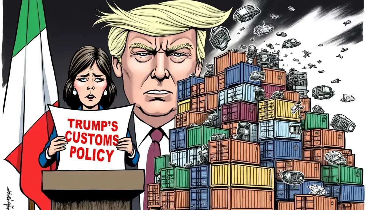 Giorgia Meloni rencontre des difficultés à modifier la politique douanière de Donald Trump