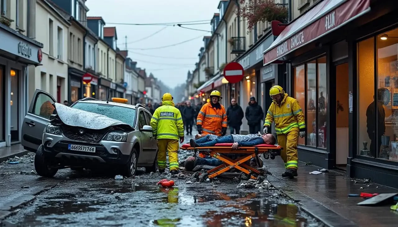 Île d’Oléron sous le choc : cinq blessés, dont deux graves, après une violente attaque à la voiture bélier