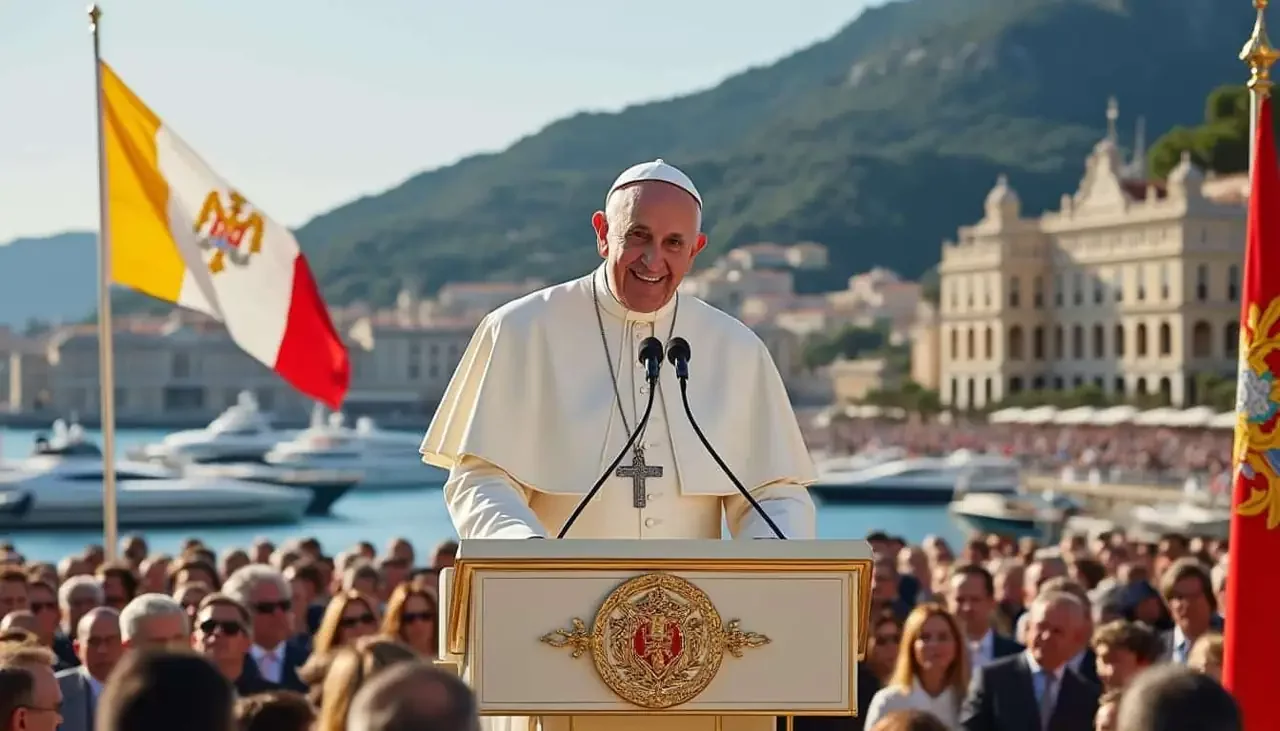 La visite papale à Monaco : un signe puissant pour la principauté catholique, selon Geo