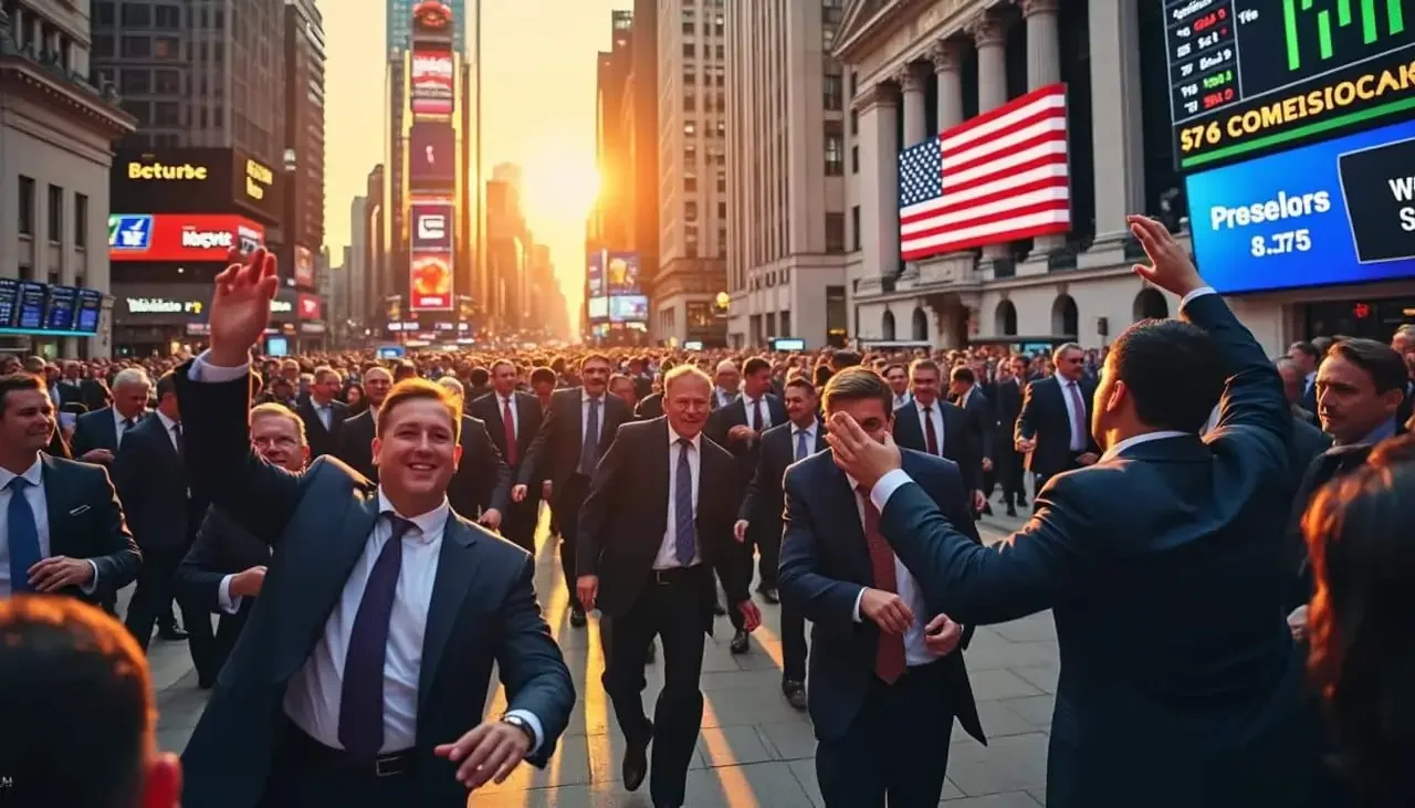 Wall Street clôture en progression, portée par l'espoir d'une accalmie entre Washington et Téhéran