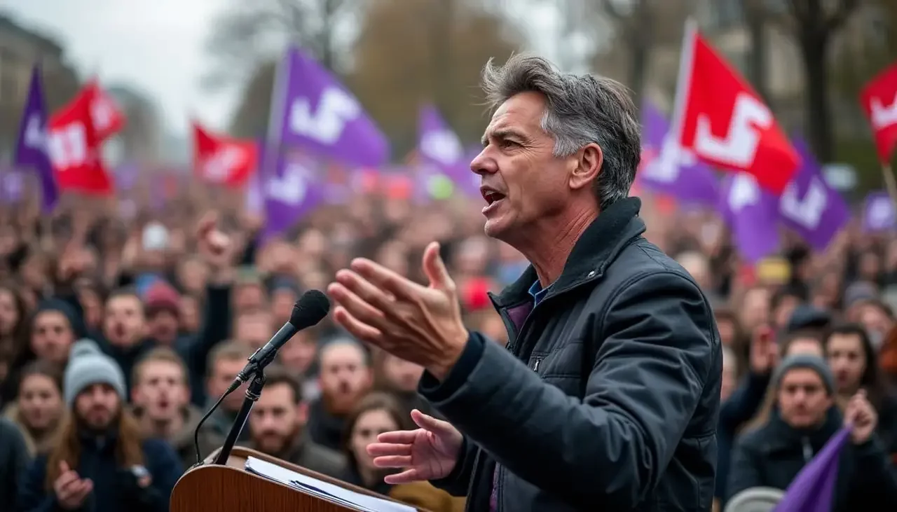 Jean-Luc Mélenchon lors d'un meeting : « L'antifascisme, un mythe mobilisateur incontournable pour LFI »