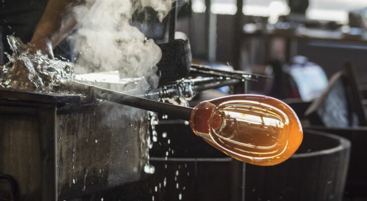 fabrication du verre