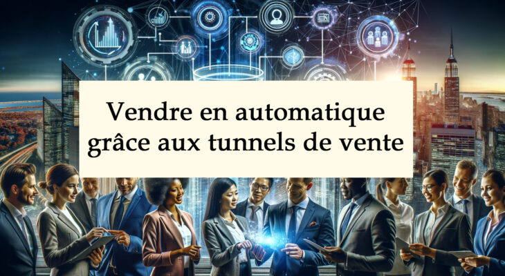 vendre en automatique grâce au tunnel de vente