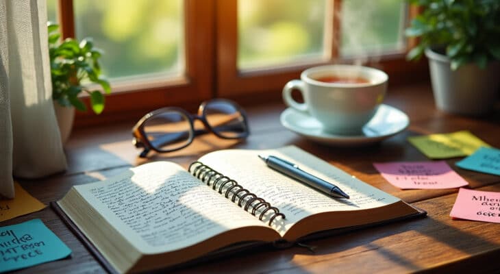 découvrez comment le journaling peut vous aider à évacuer vos émotions et à favoriser un bien-être mental. apprenez des techniques simples pour exprimer vos pensées et ressentis, transformer votre quotidien et retrouver un équilibre intérieur.