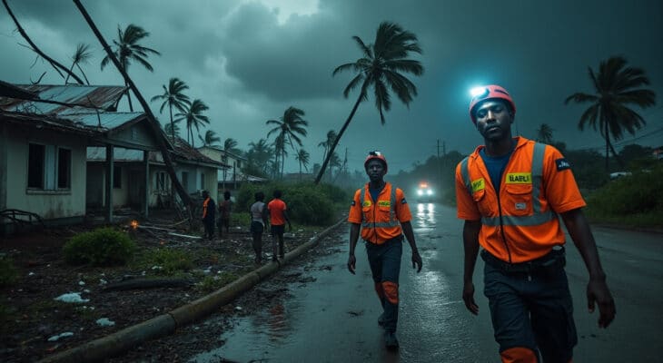 suivez en direct le passage du cyclone garance à la réunion, qui a déjà causé au moins deux décès et deux disparitions. restez informé des dernières actualités et des mesures de sécurité mises en place face à cette catastrophe naturelle.