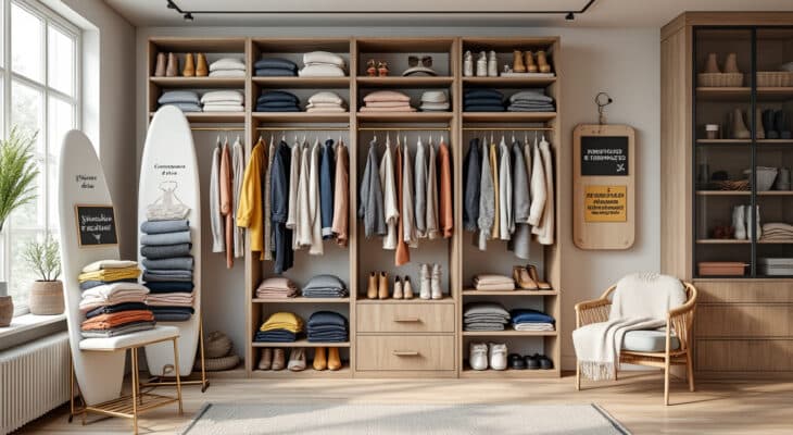 découvrez des conseils pratiques pour réaliser un tri saisonnier efficace dans votre garde-robe. optimisez votre dressing, libérez de l'espace et redécouvrez vos vêtements tout en adoptant une approche écoresponsable.
