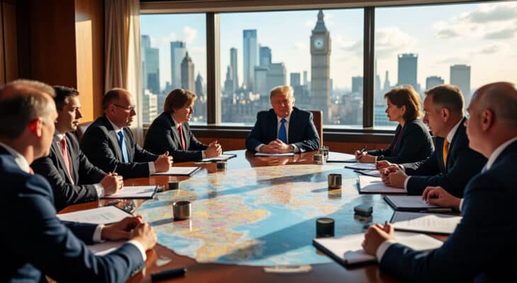découvrez comment des alliés de trump se réunissent au sommet londonien pour débattre des possibilités de changement de leadership en ukraine. un sujet brûlant qui pourrait redéfinir les relations internationales et influencer l'avenir du pays.