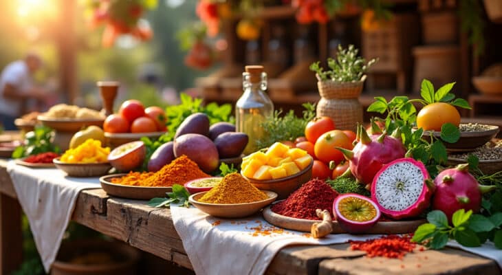 partez à l'aventure avec notre guide sur les saveurs exotiques. découvrez des recettes inédites et apprenez à cuisiner des plats du monde entier qui éveilleront vos papilles et enrichiront vos repas. transformez votre cuisine en un véritable voyage culinaire !