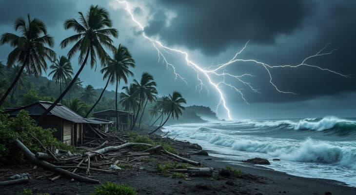 découvrez en images les conséquences dévastatrices du cyclone garance sur l'est de la réunion, avec des rafales atteignant plus de 200 km/h. plongez dans la réalité des sinistrés et la force de la nature.