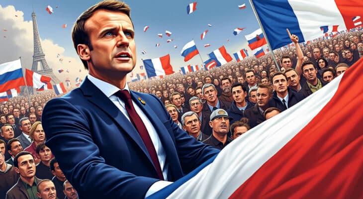 dans un discours engagant, emmanuel macron exhorte les français à unir leur « force d’âme » pour faire face à la « menace russe ». découvrez son appel à la solidarité nationale et à la résilience face aux défis géopolitiques actuels.
