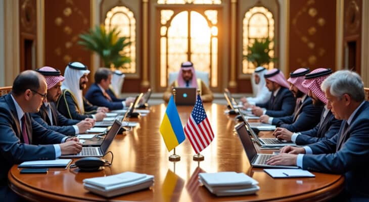 suivez en direct les échanges fructueux entre l'ukraine et les états-unis à riyad, où le ministre de la défense ukrainien partage des insights critiques sur les discussions en cours. découvrez les enjeux, les accords potentiels et l'impact sur les relations internationales.