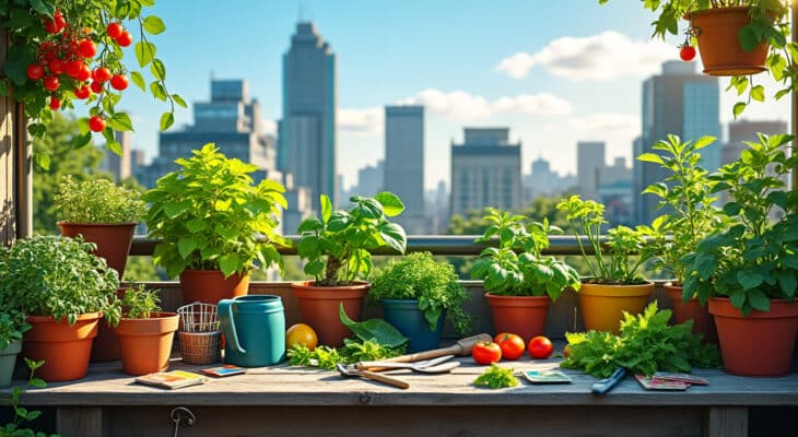 découvrez comment installer un potager urbain sur votre balcon avec nos conseils pratiques et astuces. apprenez à choisir les bonnes plantes et à maximiser l'espace pour profiter d'un jardin verdoyant même en milieu urbain.