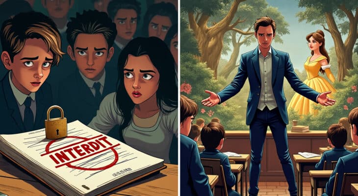 découvrez comment l'éducation nationale a fait marche arrière sur la commande de l'œuvre 'la belle et la bête' par l'auteur jul, qui exprime son indignation face à cette décision de censure. plongez dans le débat autour de la liberté d'expression et de l'art en milieu scolaire.