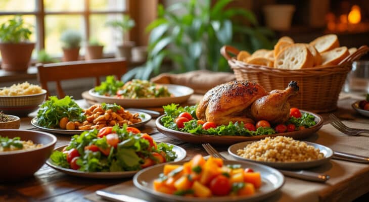 découvrez l'art de partager des repas conviviaux avec vos proches. créez des moments inoubliables autour d'une belle table, partagez des recettes savoureuses et faites de chaque repas une fête remplie de joie et de rires.
