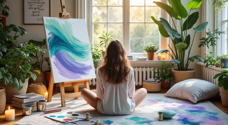 découvrez les bienfaits de la peinture méditative et laissez-vous guider dans un voyage intérieur apaisant. initiez-vous à cette pratique artistique qui allie créativité et sérénité, et exprimez vos émotions à travers les couleurs et les formes.