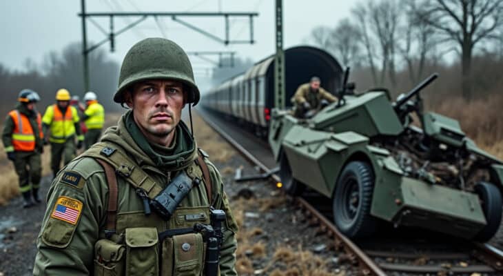 un tragique accident près d'arras a coûté la vie à deux soldats suite à une collision entre un véhicule et un train. heureusement, les passagers ont été évacués en toute sécurité. découvrez les détails de cet événement déconcertant.