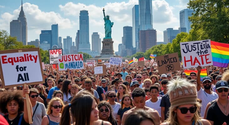 découvrez comment des milliers d'américains s'unissent pour contester les politiques controversées de donald trump et d'elon musk. un mouvement populaire en pleine expansion qui cherche à faire entendre la voix des citoyens.