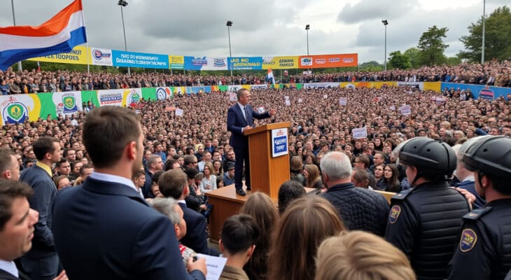 découvrez comment le rassemblement national interpelle le procureur sur les risques encourus par les participants lors du meeting de gabriel attal, soulevant des questions de sécurité et de responsabilité politique.