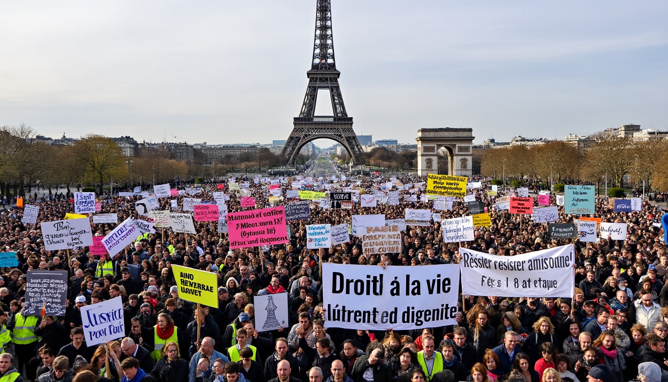découvrez comment marine le pen a été condamnée et la mobilisation de sos racisme, la cgt et la ligue des droits de l'homme pour une manifestation le 12 avril en faveur de l'état de droit. rejoignez le mouvement pour défendre les valeurs fondamentales de notre démocratie.