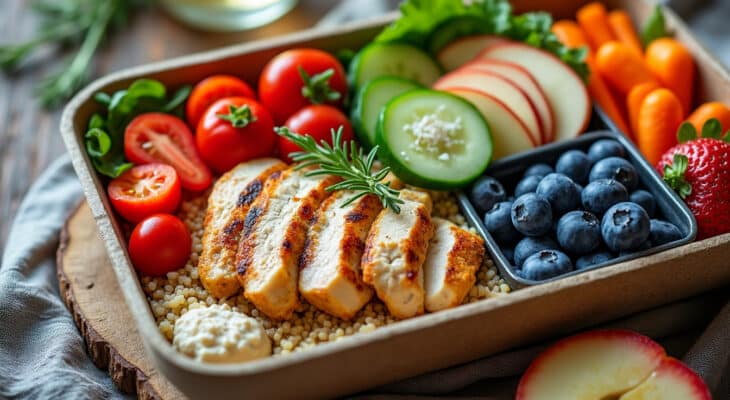 découvrez nos astuces pour préparer des lunch boxes équilibrées et savoureuses. apprenez à créer des déjeuners sains qui allient nutrition et plaisir, tout en facilitant votre routine quotidienne.