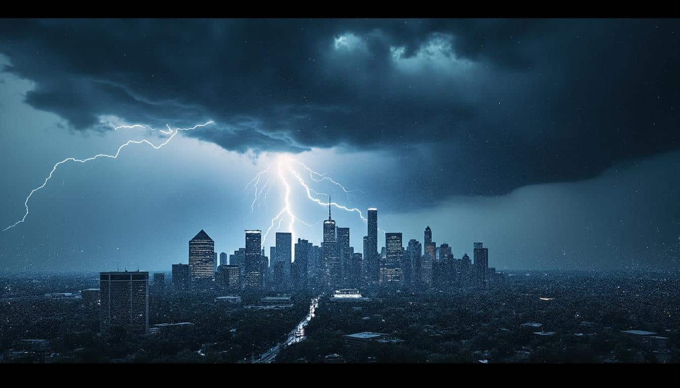 anticipez les conditions climatiques extrêmes ce samedi avec notre alerte météo. des orages violents accompagnés de grêlons sont prévus dans plusieurs régions. restez informés et préparez-vous à ces phénomènes météorologiques intenses.