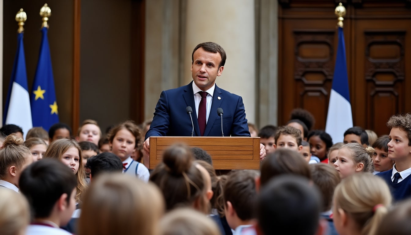 dans une récente annonce, emmanuel macron présente une convention citoyenne dédiée aux 'temps de l'enfant'. cependant, cette initiative suscite des critiques et des voix sceptiques, soulevant des questions sur son efficacité et sa mise en œuvre. découvrez les enjeux et réactions autour de cette proposition ambitieuse.