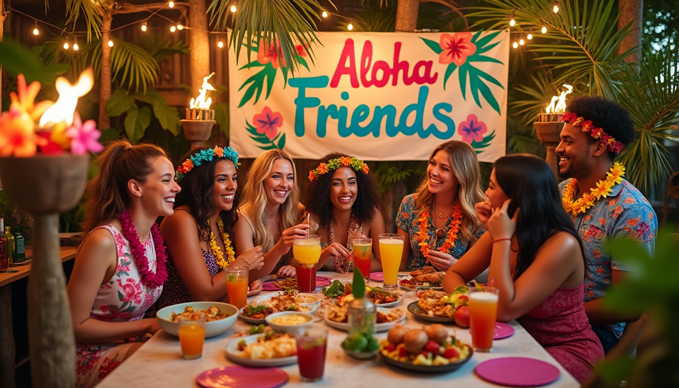 découvrez des idées originales et des conseils pratiques pour organiser une soirée thématique inoubliable entre amis. inspirez-vous de nos suggestions pour créer une ambiance conviviale et mémorable, que ce soit pour une soirée déguisée, un repas autour du monde ou une night quiz. préparez-vous à passer des moments de convivialité et de rires !