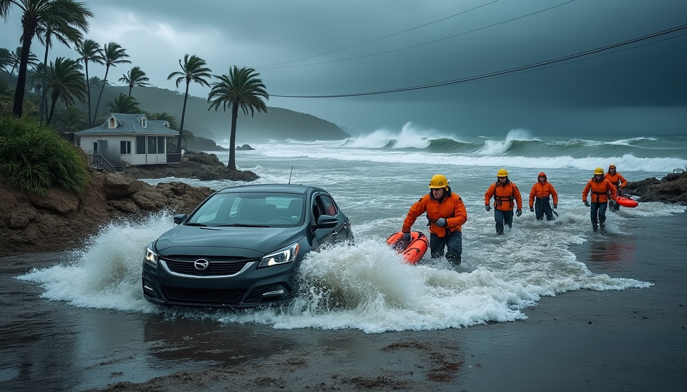 découvrez les conséquences tragiques d'un orage dévastateur dans le var, où un décès et deux disparitions ont été signalés à la suite d'une crue spectaculaire au lavandou. plongez dans les détails de cet événement météorologique extrême qui a frappé la région.