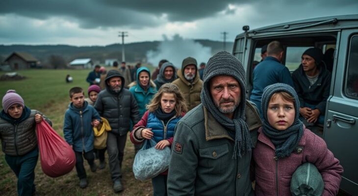 restez informé des dernières nouvelles concernant l'évacuation recommandée pour 11 villages de la région de soumy. cette mesure urgente fait suite à des informations sur une possible offensive russe. protégez-vous et suivez les conseils des autorités locales.