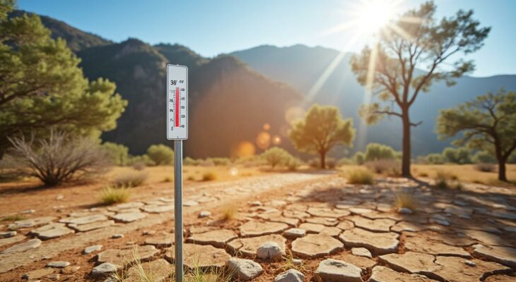 préparez-vous pour un dimanche caniculaire avec des températures atteignant 38 °c. découvrez les deux départements sous surveillance alors que la chaleur se déplace vers l'est. restez informés et sécurisés face à cette alerte à la chaleur.