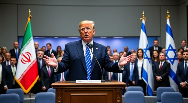 donald trump a déclaré que le cessez-le-feu entre l'iran et israël est officiellement en vigueur. cette annonce marque une étape cruciale vers la paix au moyen-orient, suscitant l'espoir d'une stabilité durable dans la région.