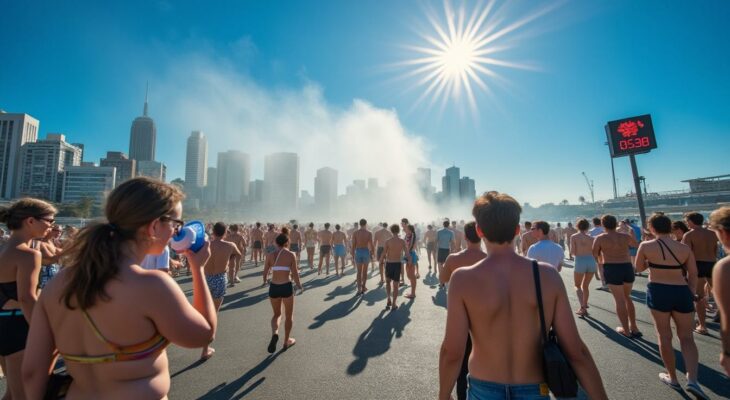 restez informés sur la canicule en cours avec une alerte rouge prolongée jusqu'à mercredi, touchant 16 départements. découvrez les recommandations pour vous protéger des fortes températures et les impacts potentiels sur votre santé et votre environnement.