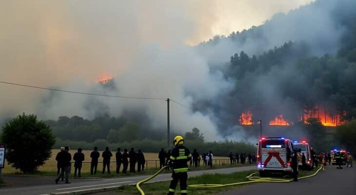 un incendie à sigean a provoqué une situation préoccupante ce samedi, avec des efforts intensifiés pour maîtriser le feu. toutefois, le préfet de l'aude annonce des signes d'amélioration pour ce dimanche matin, apportant un peu d'espoir aux habitants et aux équipes de secours.