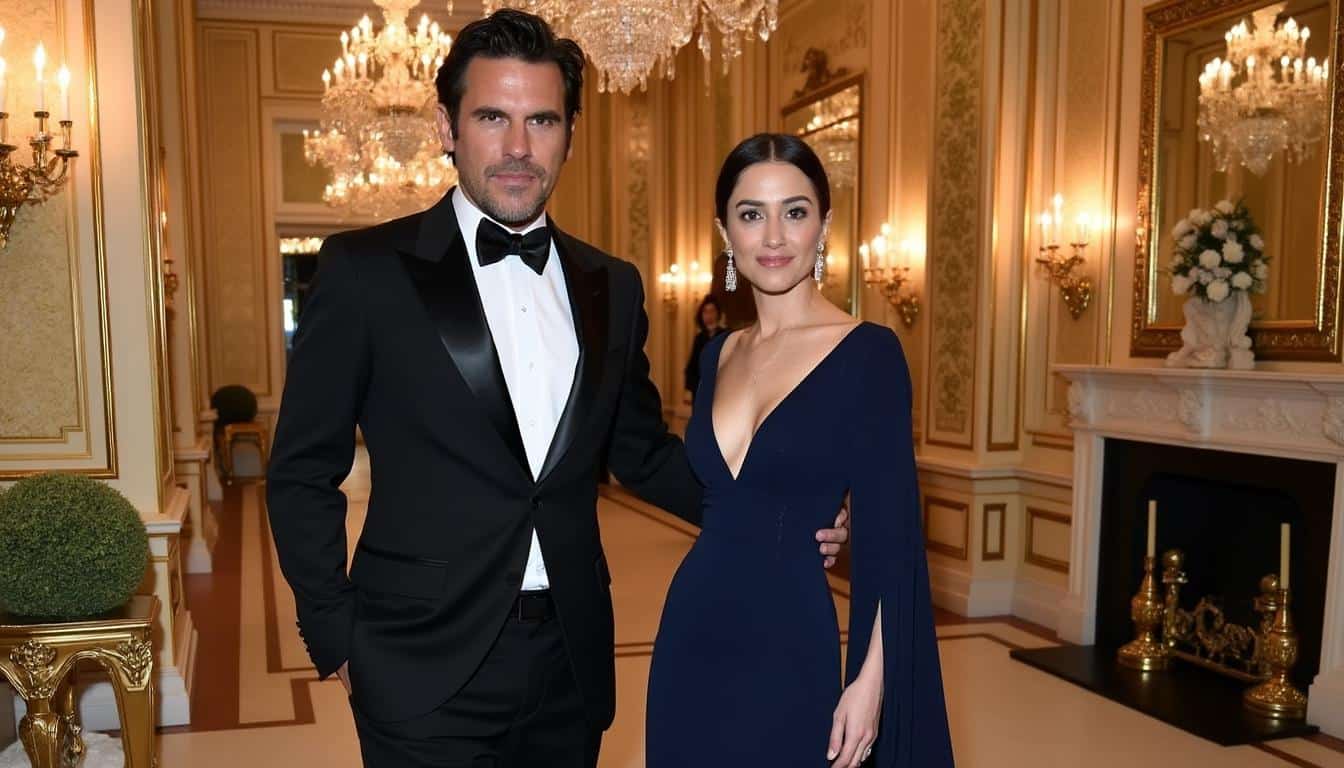 découvrez julien clerc, l'emblématique chanteur français, en tenue élégante lors d'un dîner d'état à londres, accompagné de sa femme hélène. un moment de classe et de sophistication à ne pas manquer.
