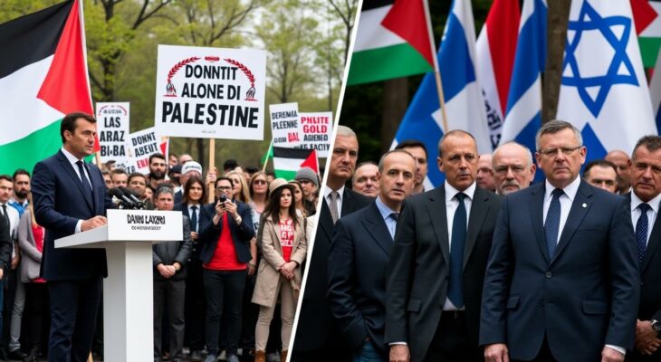 découvrez l'analyse des réactions face au soutien de macron à l'état de palestine. une réponse jugée tardive par la gauche et précipitée par l'extrême droite, révélant les tensions politiques en france autour de ce sujet sensible.