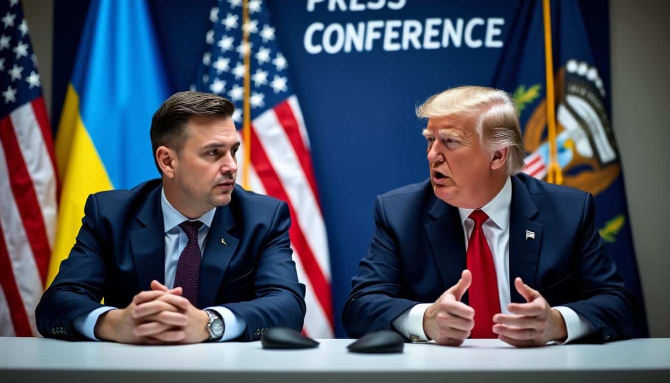 dans cet article, découvrez la réaction de donald trump aux récentes allégations selon lesquelles le président ukrainien volodymyr zelensky aurait incité à une attaque contre moscou. analyse des implications politiques et des réponses des deux dirigeants face à cette controverse.