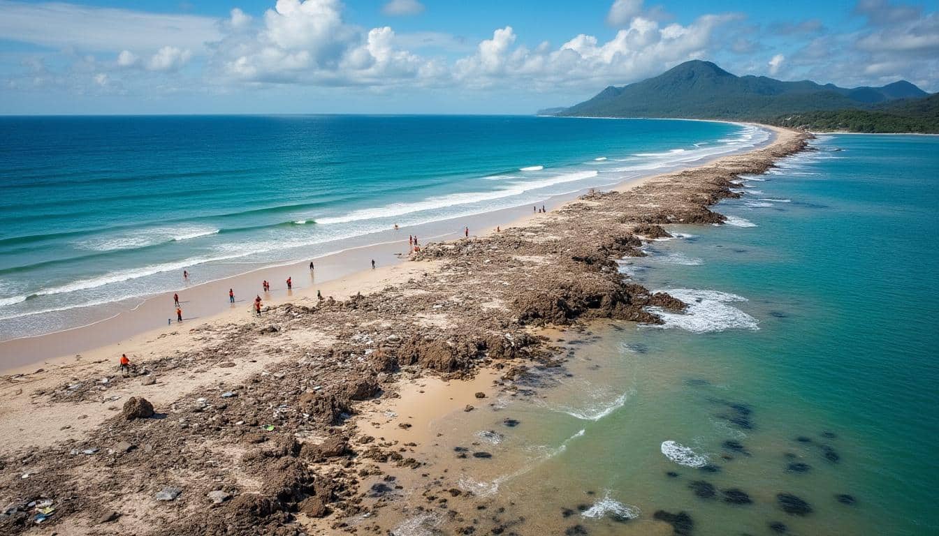 découvrez les premiers signes inquiétants du recul des eaux en polynésie suite à un puissant tsunami qui secoue le pacifique. analyse des impacts environnementaux et des mesures de sécurité mises en place pour protéger la population.