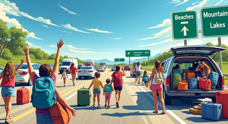 préparez vos déplacements pour le dernier week-end des vacances grâce aux prévisions de bison futé : découvrez les conditions de circulation, les conseils d’itinéraires et anticipez au mieux votre trajet !