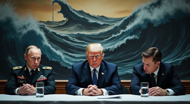 découvrez pourquoi donald trump considère une rencontre entre vladimir poutine et volodymyr zelensky comme un mélange d'huile et de vinaigre, et quels pourraient être les enjeux de ce face-à-face inédit dans le contexte de la guerre en ukraine.