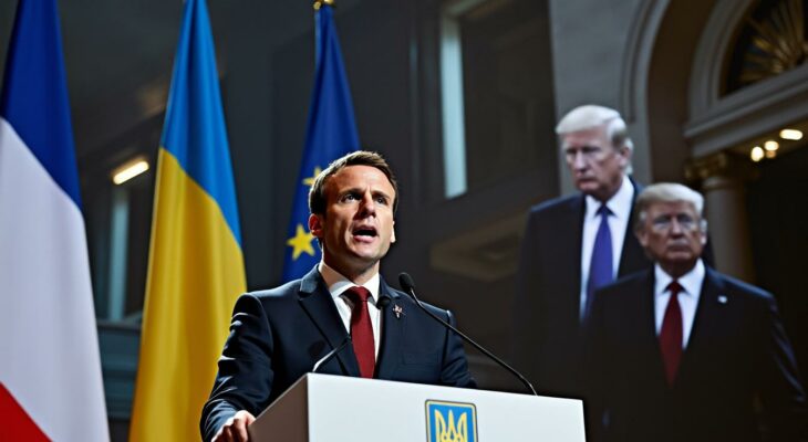 découvrez comment emmanuel macron met en avant le rôle crucial de l'ukraine dans son avenir, à l'approche du sommet très attendu entre trump et poutine. une analyse des relations internationales et des enjeux stratégiques en jeu.
