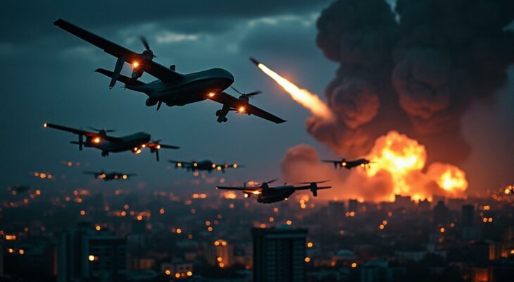 suivez en temps réel les dernières actualités de la guerre en ukraine : la russie a lancé 85 drones et un missile dans la nuit de vendredi à samedi. découvrez l'évolution de la situation et les réactions internationales.