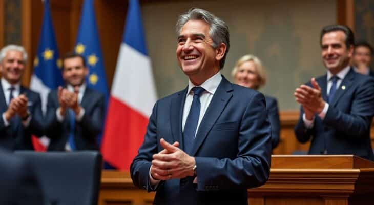 suivez en direct la réaction de jean-noël barrot saluant le courage et la clairvoyance de françois bayrou pendant le vote de confiance. retrouvez les dernières actualités et analyses sur cet événement politique majeur.
