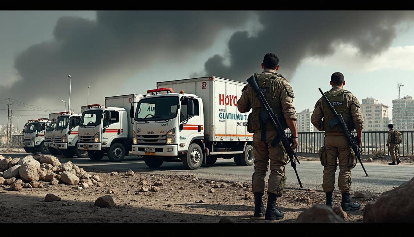 découvrez comment le hamas impose des conditions à la croix-rouge concernant l'accès aux otages, en réaction à l'appel de benyamin nétanyahou pour l'ouverture de couloirs humanitaires depuis gaza. une situation complexe où enjeux humanitaires et politiques se croisent.