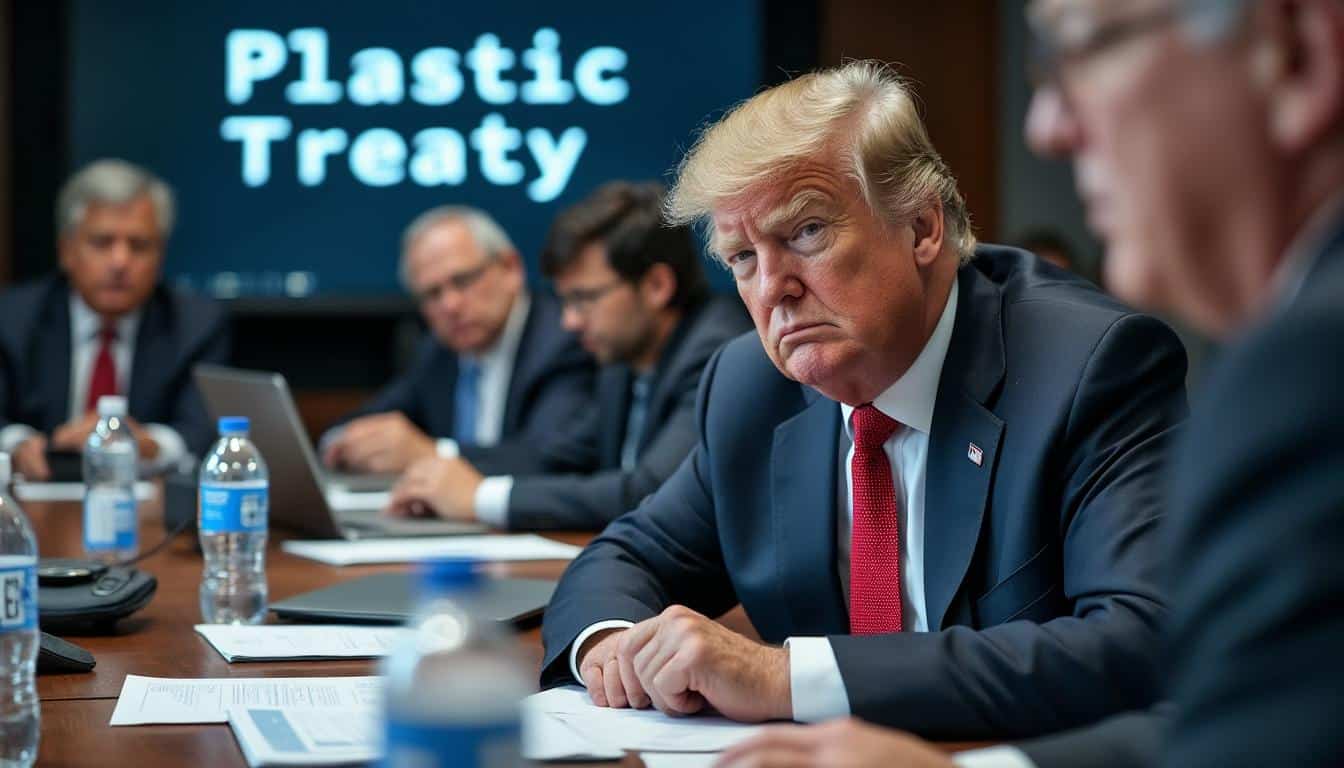la ministre française exprime sa déception après l’échec du traité international visant à réguler la gestion du plastique, soulignant l’urgence d’une action globale contre la pollution plastique.