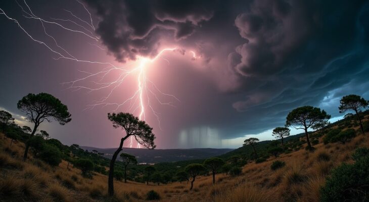 découvrez les prévisions météo pour ce mercredi en aveyron : le département placé en alerte orange fait face à de violents orages, à une canicule persistante et à des rafales de vent pouvant atteindre 110 km/h. toutes les infos sur les intempéries attendues.